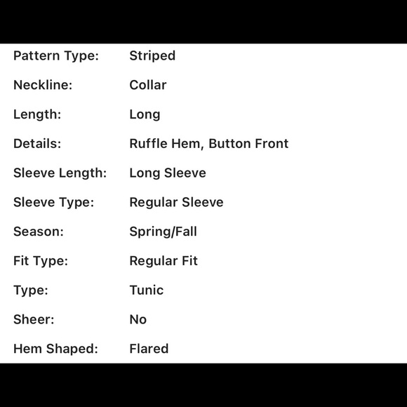 TOP NWOT - Picture 6 of 7